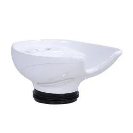 40B Porcelain Shampoo Bowl White