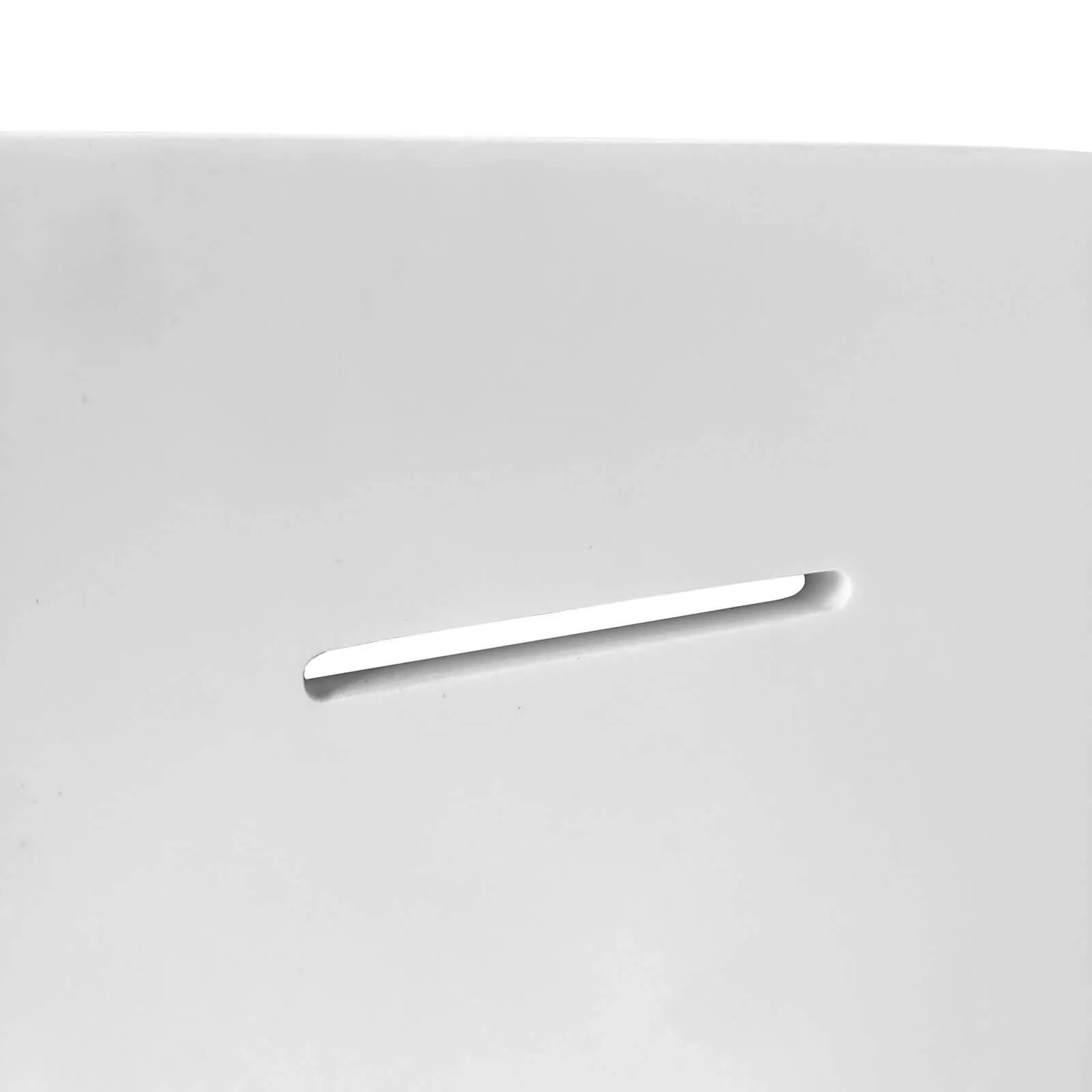 67" Solid Surface Pedestal Freestanding Tub