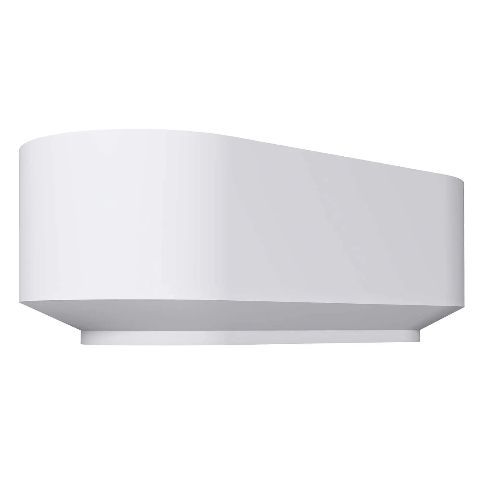 67" Solid Surface Pedestal Freestanding Tub