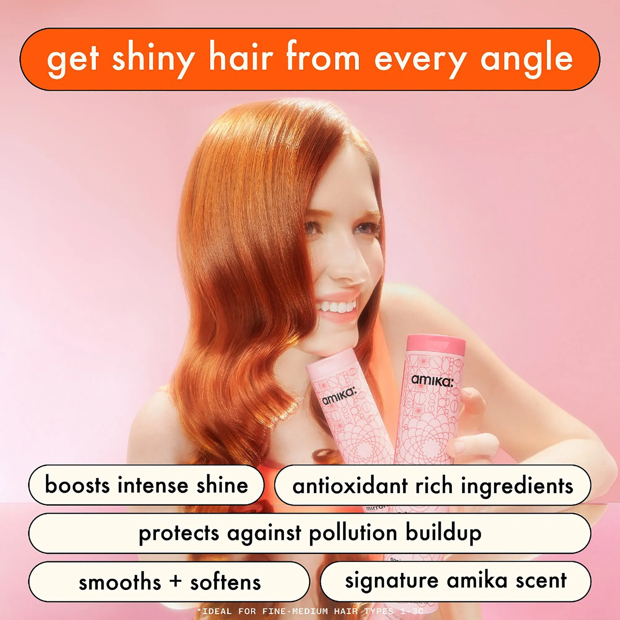Amika Mirrorball Shampoo Refill - 16.9oz