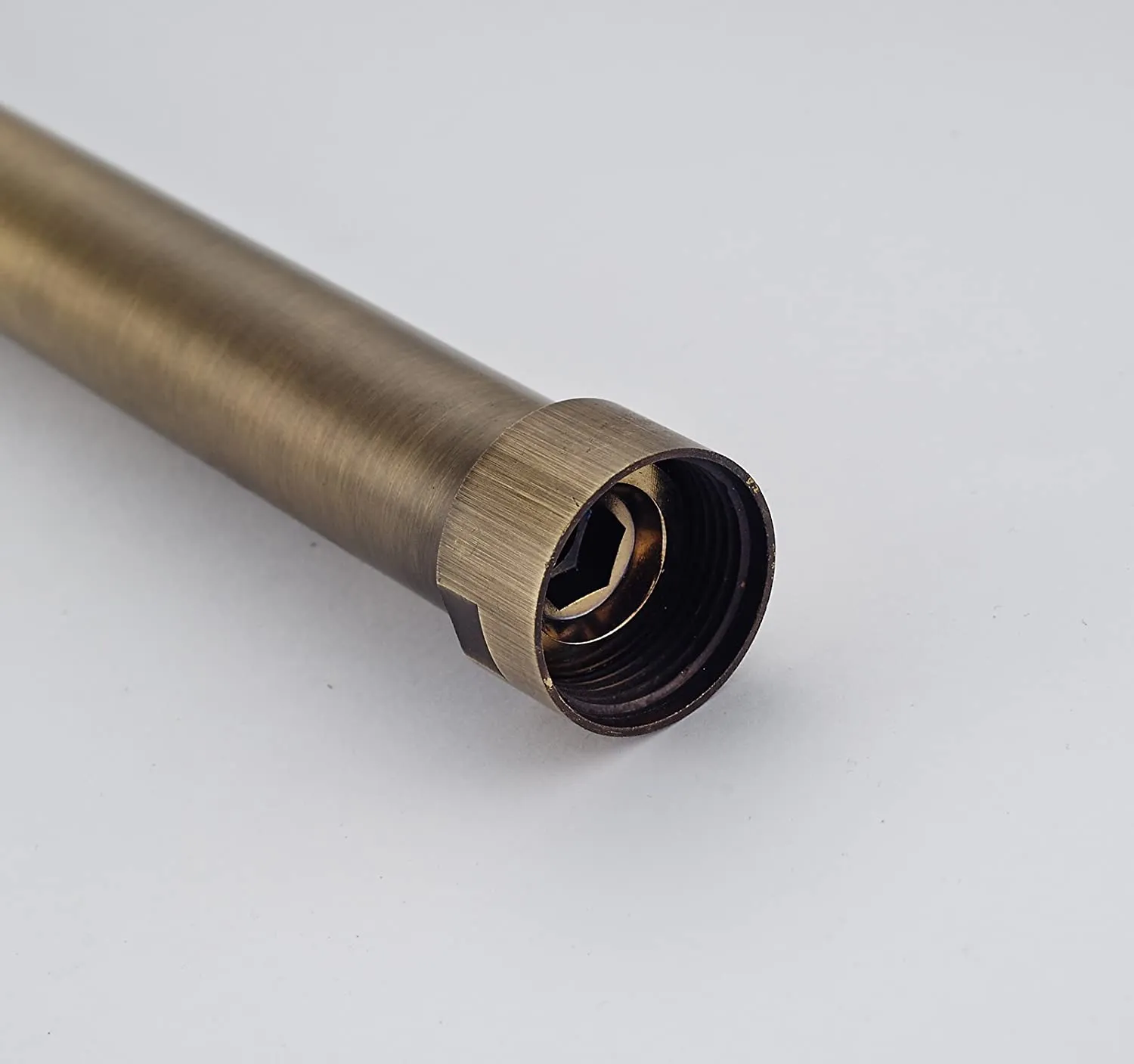 Antique Brass Extension Tube For Shower