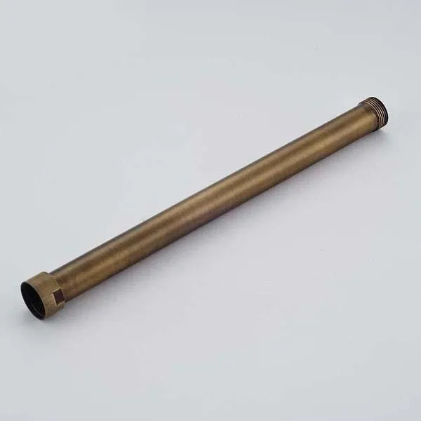 Antique Brass Extension Tube For Shower