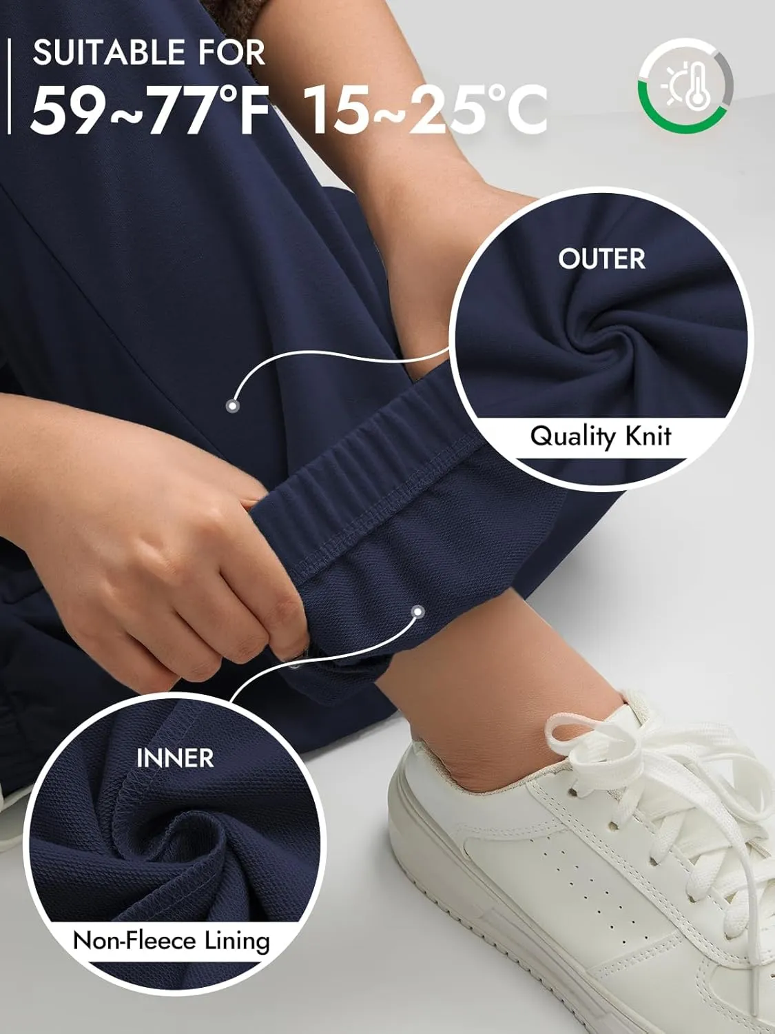 ATHMILE Sweatpants Women Baggy Joggers Workout Loose Lounge Lightweight Comfy Sweat High Waisted Athletic Pants