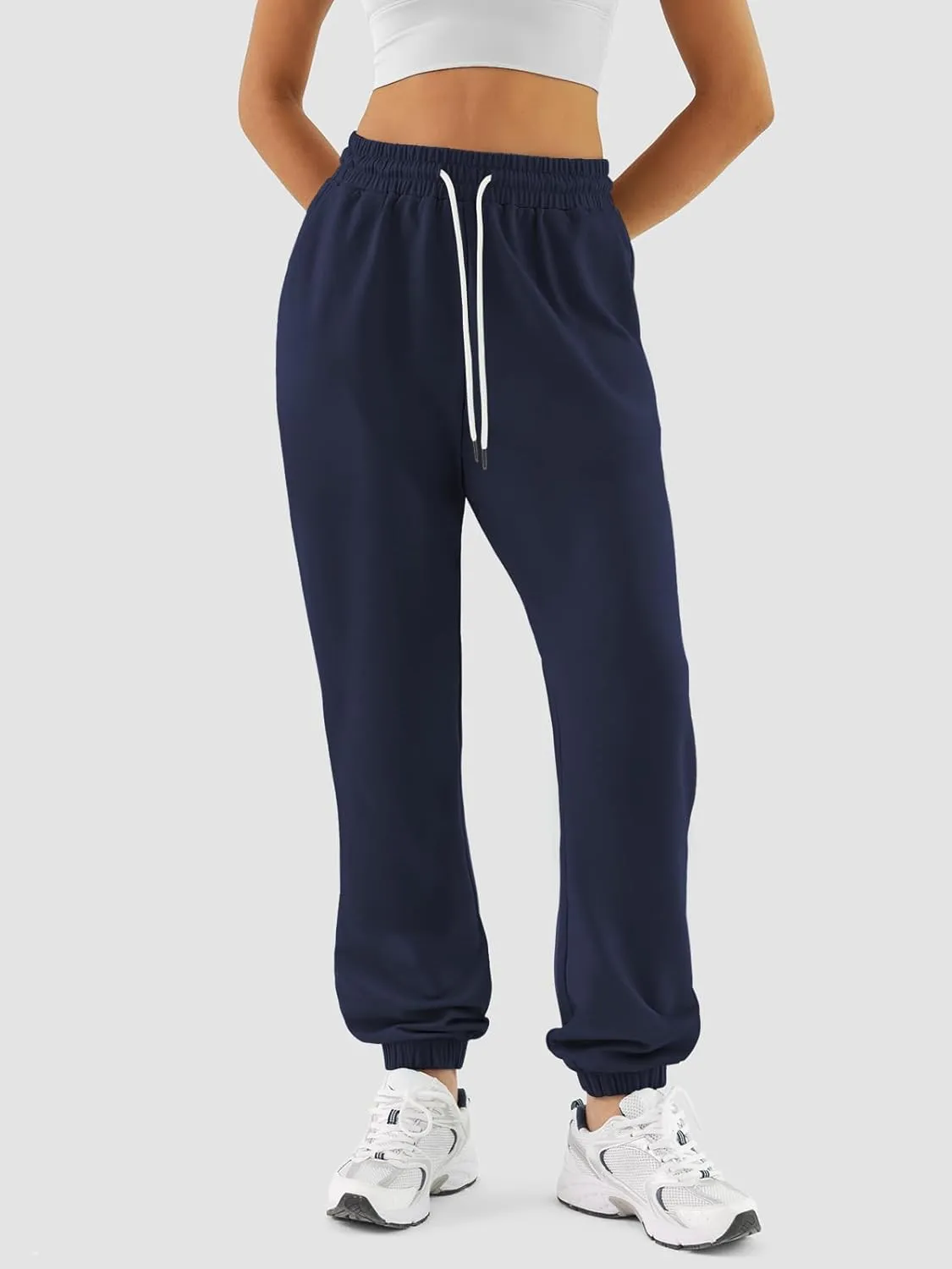 ATHMILE Sweatpants Women Baggy Joggers Workout Loose Lounge Lightweight Comfy Sweat High Waisted Athletic Pants