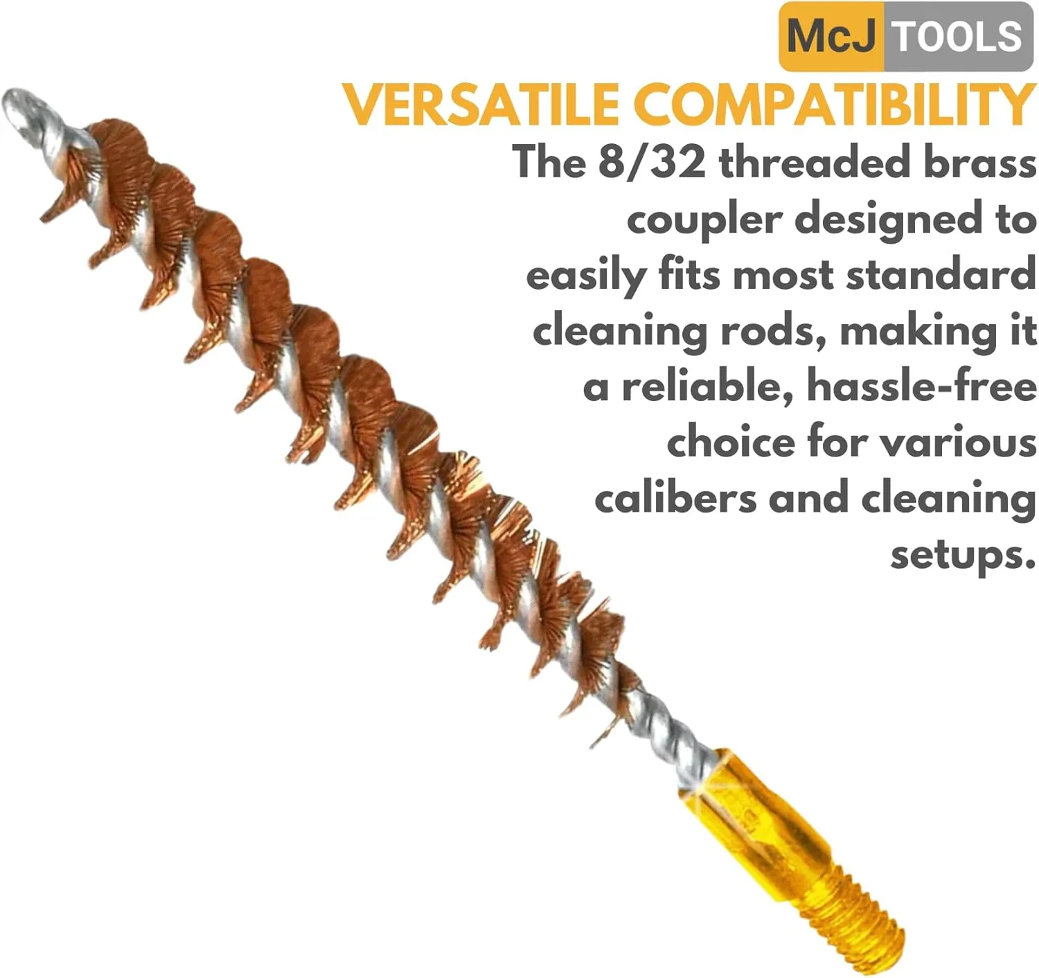 Bronze Bore Brushes - Premium Quality Bore Brushes for Cleaning and Maintenance of Pistols and Rifles