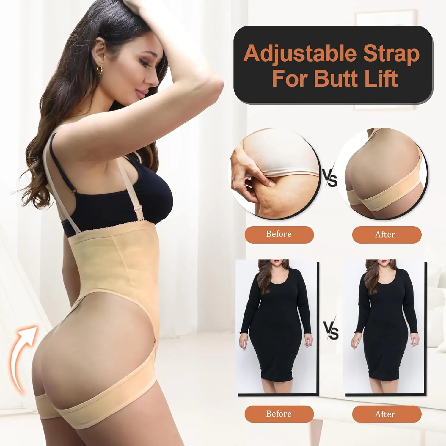Butt Lifting Shapewear Tummy Control Butt Lifter Panties Body Shaper Tummy Trainer Waist Trainer Underwear
