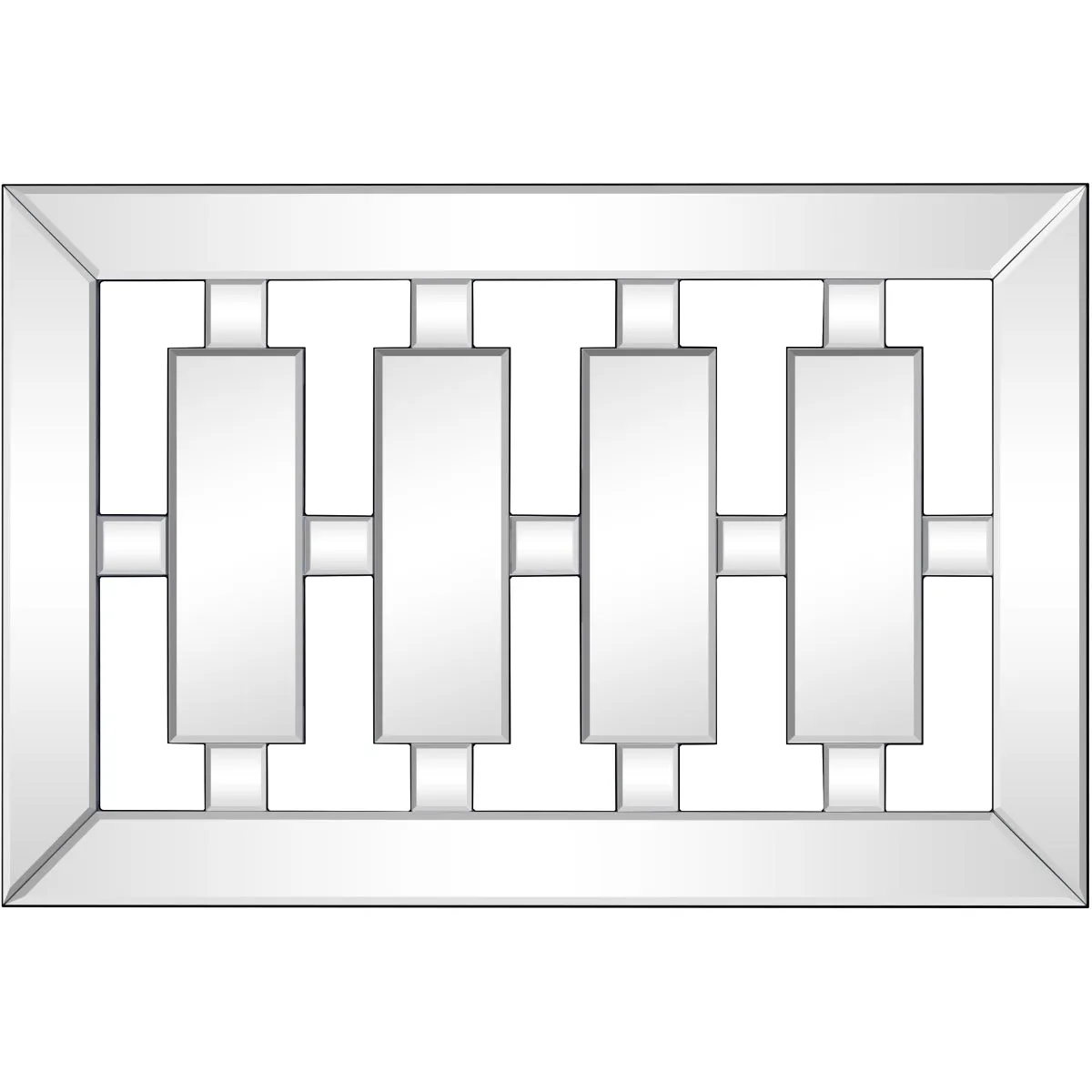 Camden Isle 86608 United Wall Mirror, Clear