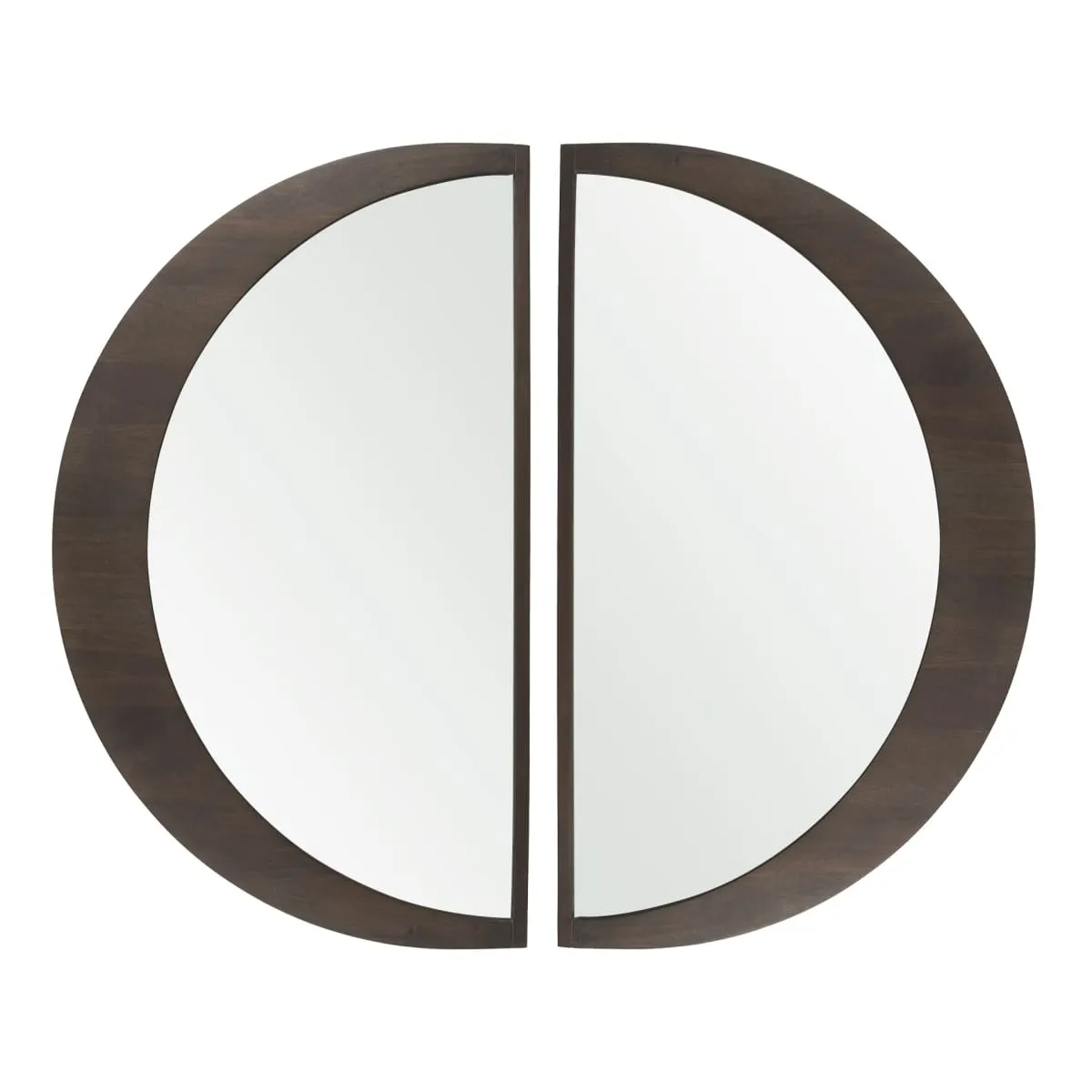 Celeste Wall Mirror Dark Brown | Large