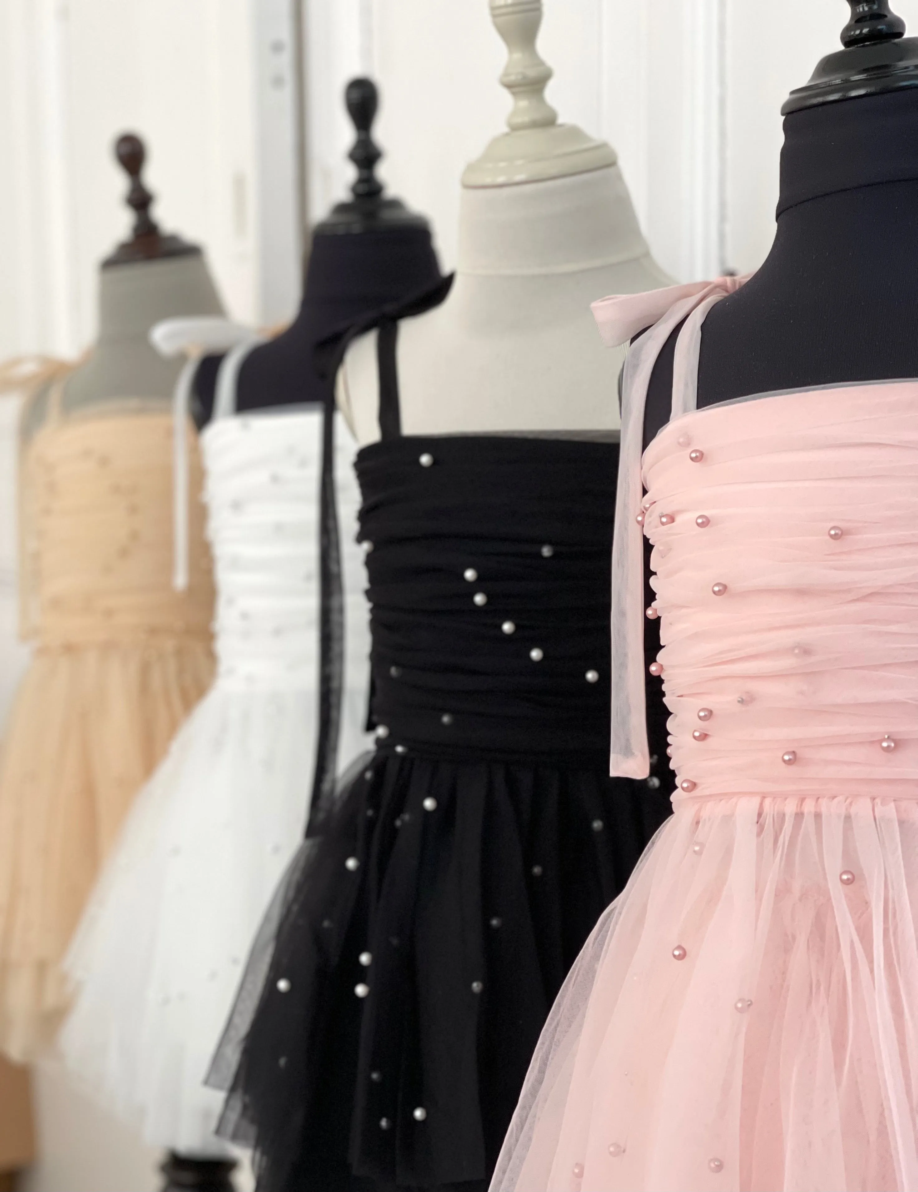DOLLY® PEARL TULLE BALLERINA DRESS dollypink  ⚪