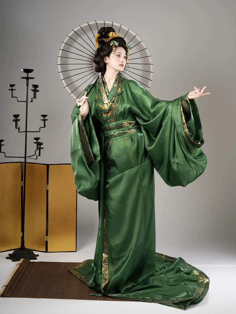 Han Dynasty Hanfu, Straight Hem Robe, Goddess 帝姬 (Preorder)