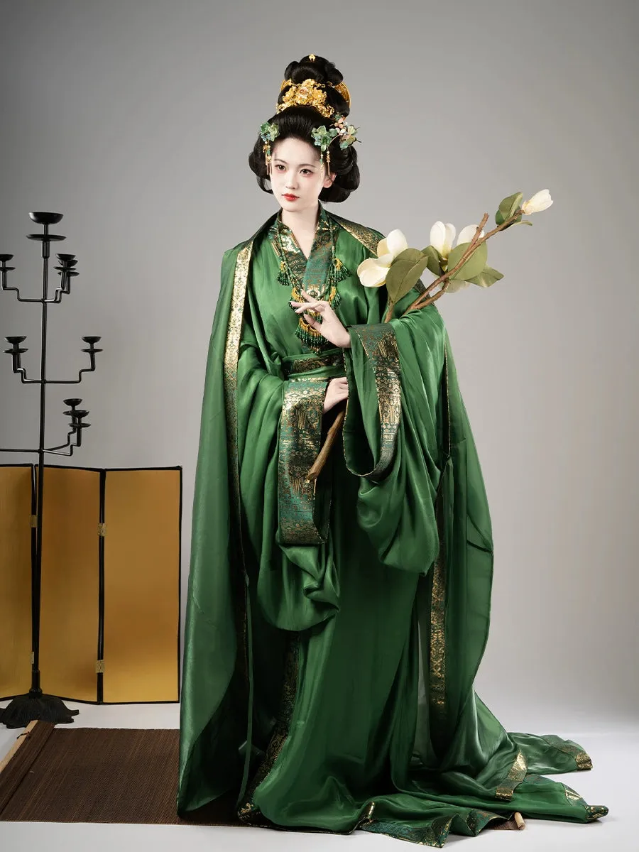 Han Dynasty Hanfu, Straight Hem Robe, Goddess 帝姬 (Preorder)