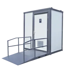 Handicap-Accessible Portable Restroom for Disabled