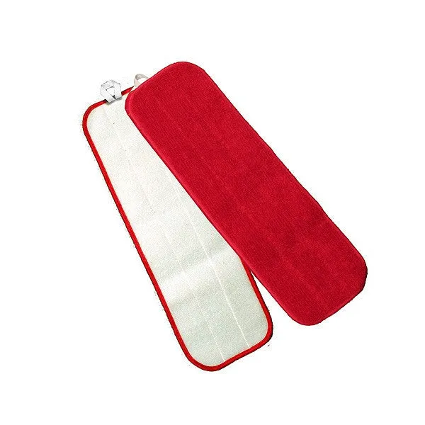 MOP/ WET/ Microfiber Flat Mop, 18", each