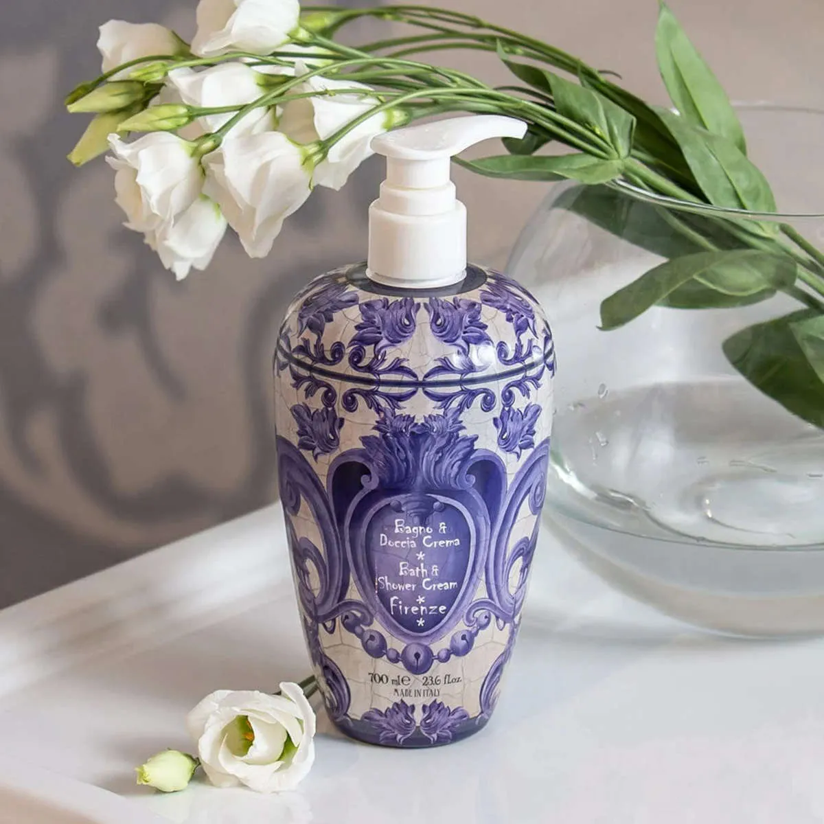 Rudy Profumi Maioliche Firenze White Flowers and Amber Body Wash 700ml