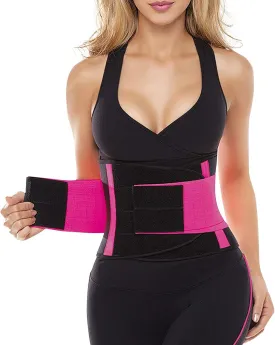 SHAPERX Women Waist Trainer Eraser Belt Tummy Control Waist Trimmer Slimming Belly Band Shaper