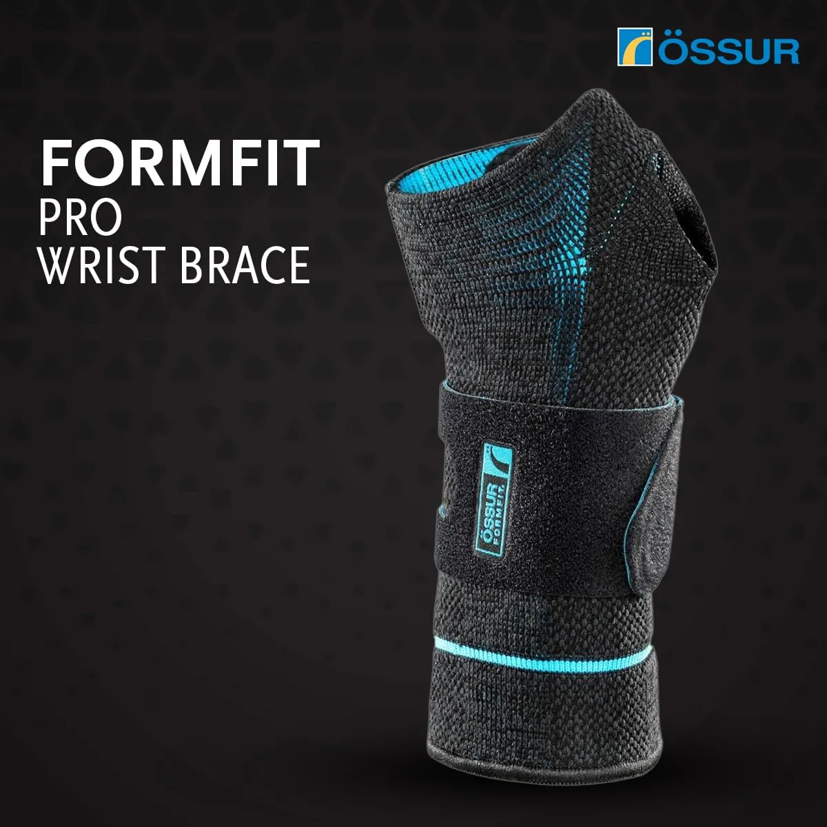 ssur Formfit Pro Wrist Support - Carpal Tunnel, Tendonitis, Wrist Pain Relief - Adjustable Compression Brace for Left Hand, Orthopedic Aid for Arthritis, Sprains, and Sports Injuries - Left/Medium