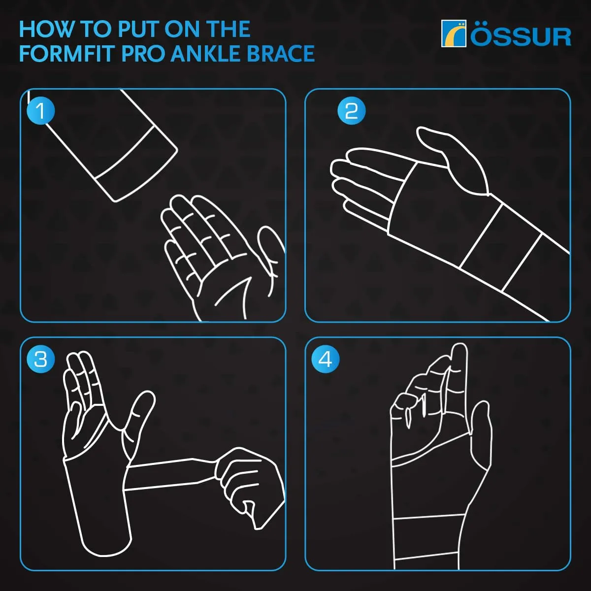 ssur Formfit Pro Wrist Support - Carpal Tunnel, Tendonitis, Wrist Pain Relief - Adjustable Compression Brace for Left Hand, Orthopedic Aid for Arthritis, Sprains, and Sports Injuries - Left/Medium