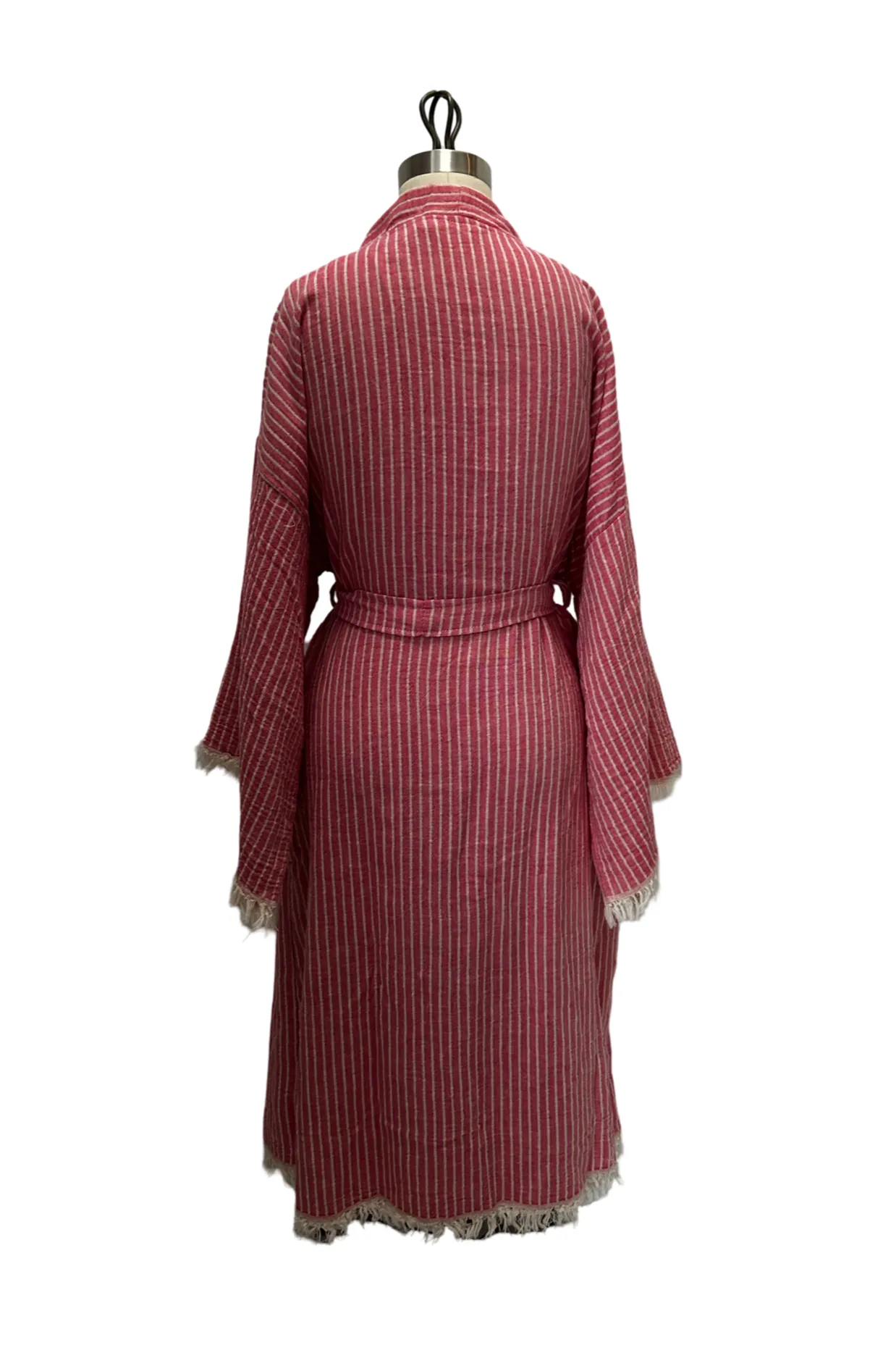 Striped Robe in Red