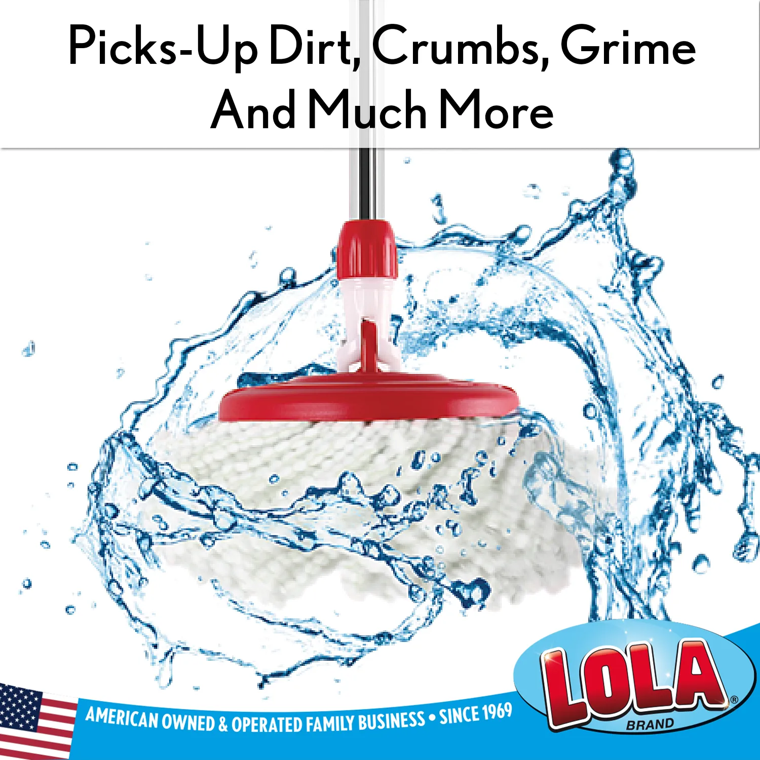 The Revolution Microfiber Spin Mop Refill