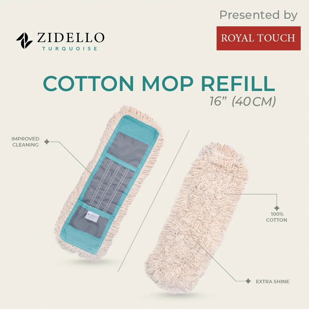 Zidello COTTON MOP - DRY 16" INCH (40CM)